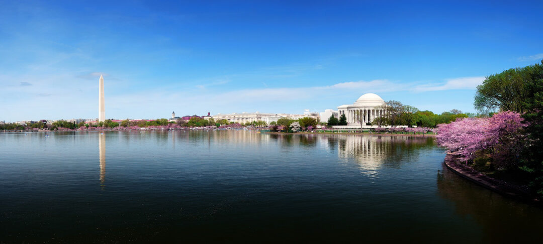 Washington DC skyline panorama